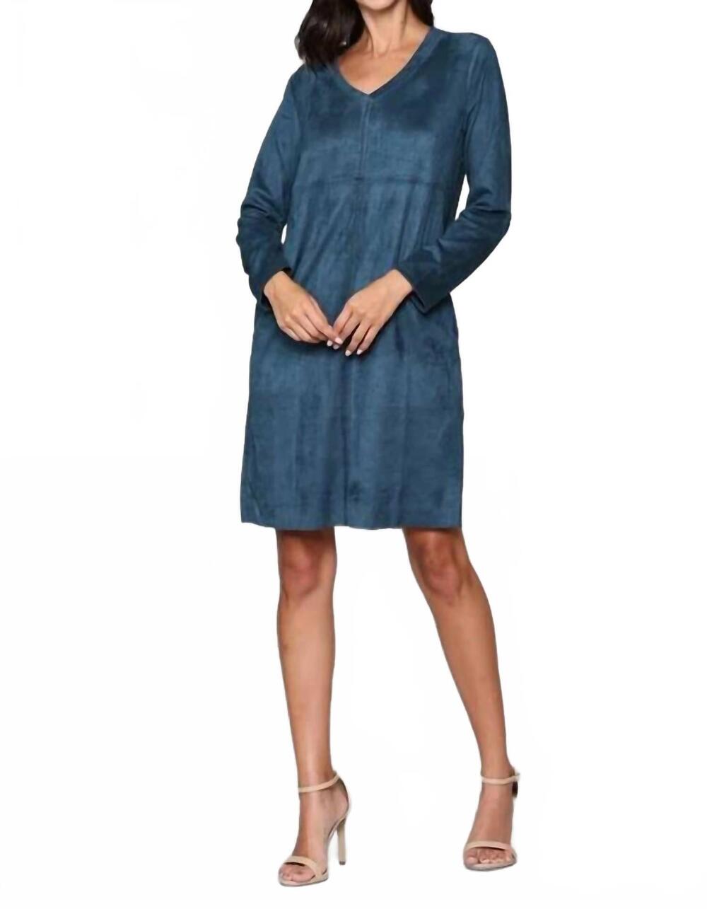NEW JOH women's aurora dress in ultramarine